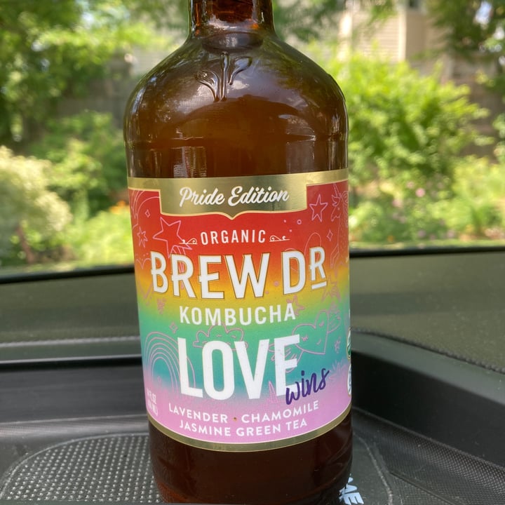 photo of Brew Dr. Kombucha Love Wins Pride edition shared by @compassionatekisses on  30 Jun 2021 - review