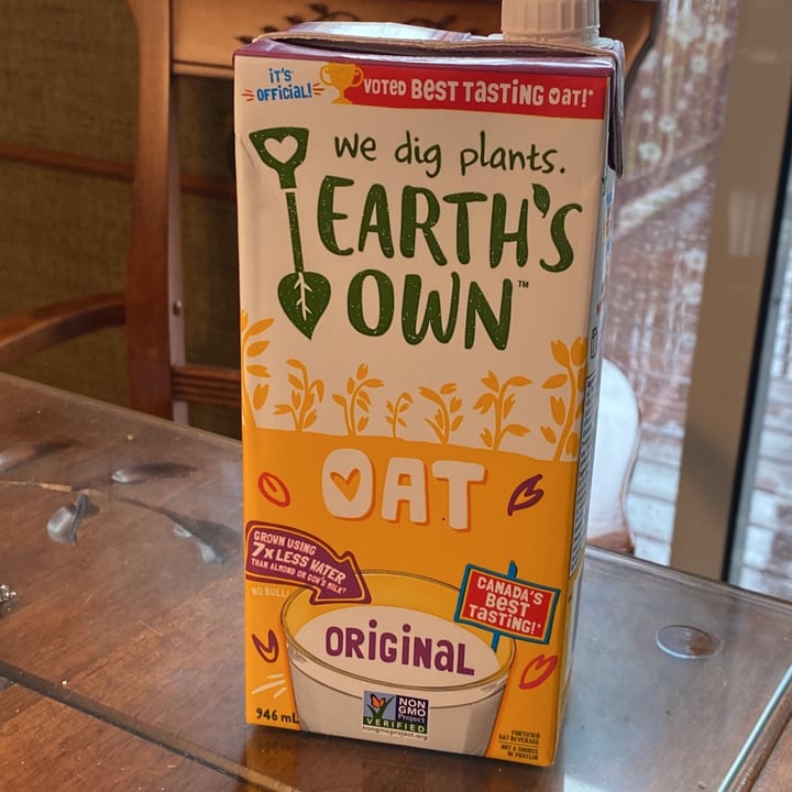 photo of Earth's Own Oat Milk Unsweetened shared by @metalftw on  18 Sep 2022 - review