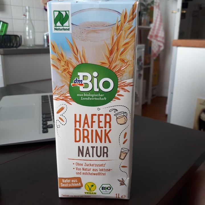 photo of dmBio Hafer Drink Natur shared by @tombolatom on  25 Apr 2020 - review