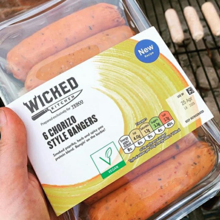 photo of Wicked 6 chorizo style bangers shared by @bethdouglas on  25 Nov 2020 - review