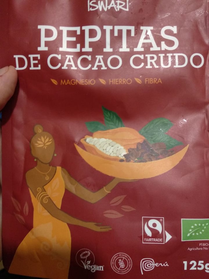 photo of Iswari Pepitas De Cacao Crudo shared by @hvp on  05 Mar 2020 - review