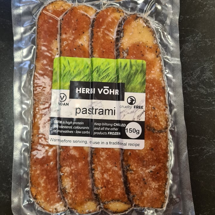 photo of HERBI VŌHR Pastrami shared by @veronicagroen on  31 Jul 2022 - review