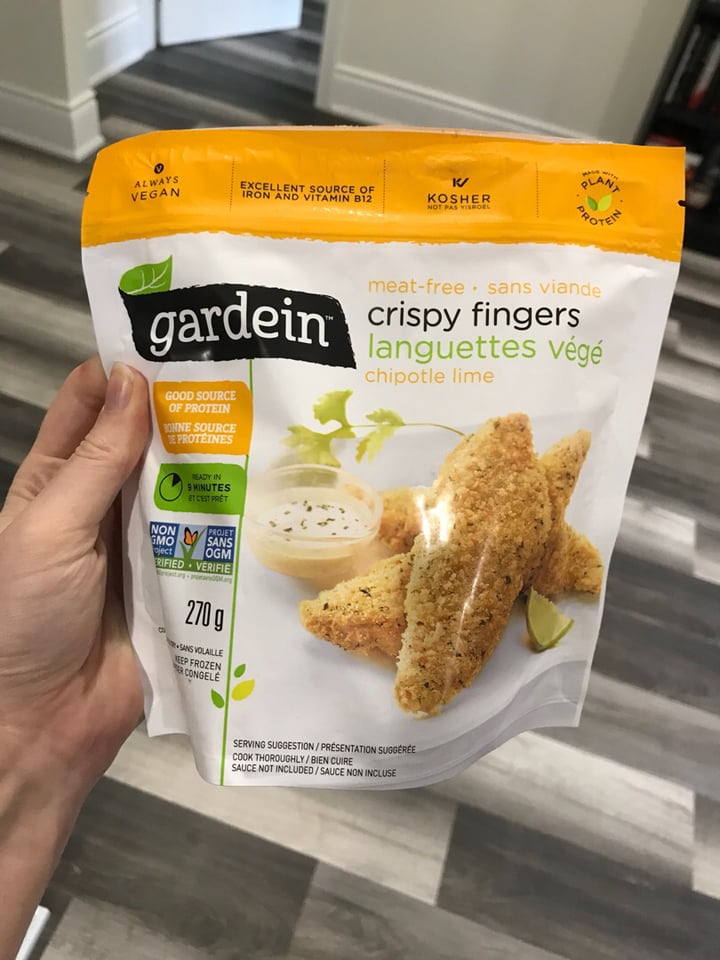 photo of Gardein Chipotle Lime Crispy Finger shared by @emilyanne on  30 Sep 2019 - review