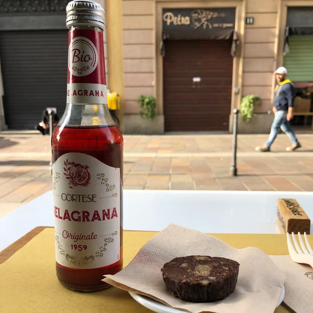 菜肴“Salame Di Cioccolato”的照片