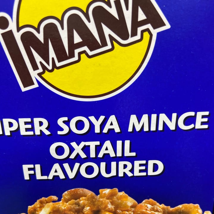 photo of Imana Super soya oxtail flavoured shared by @pigsnpaws on  16 Apr 2021 - review