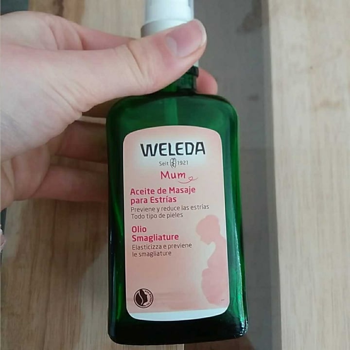 review photo of Weleda aceite para masajes para estrías shared by @veganary on 18 Aug 2020 - review