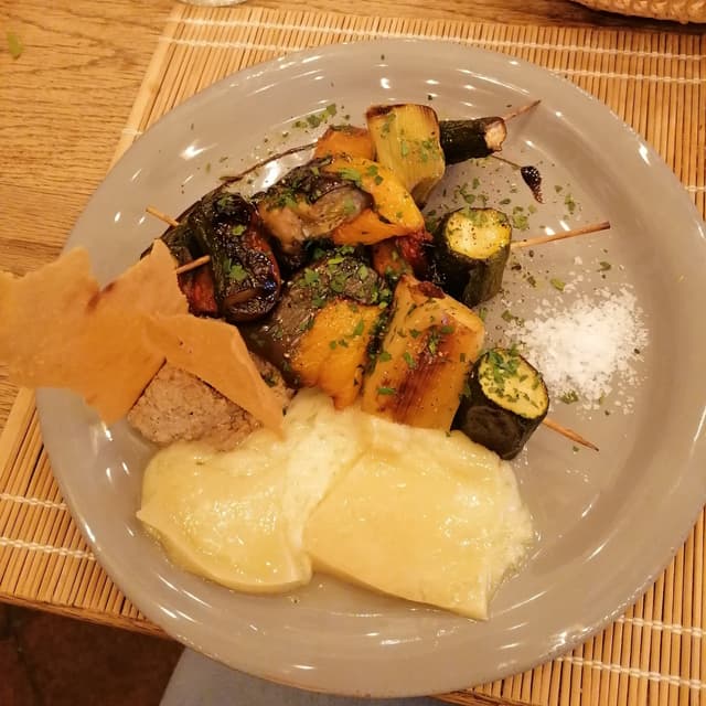 Photo of the dish “Arrosticini di verdure”
