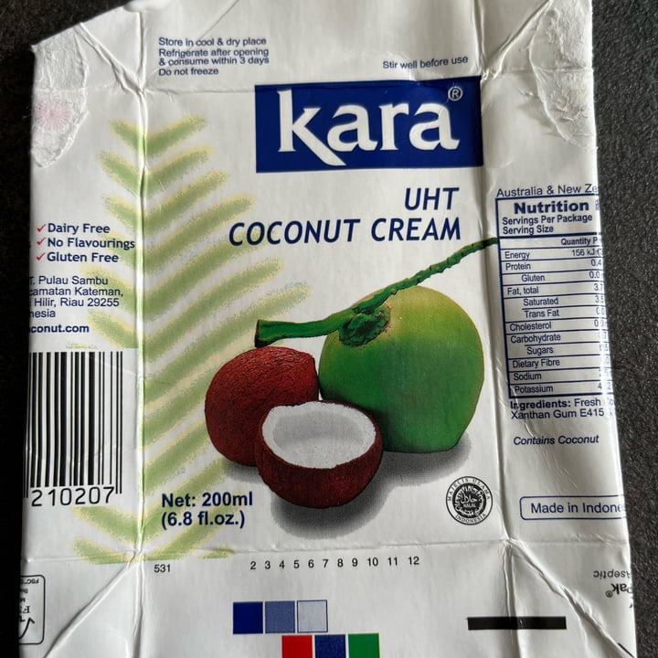 photo of Kara Classic Coconut Cream shared by @ahsne on  09 Nov 2021 - review