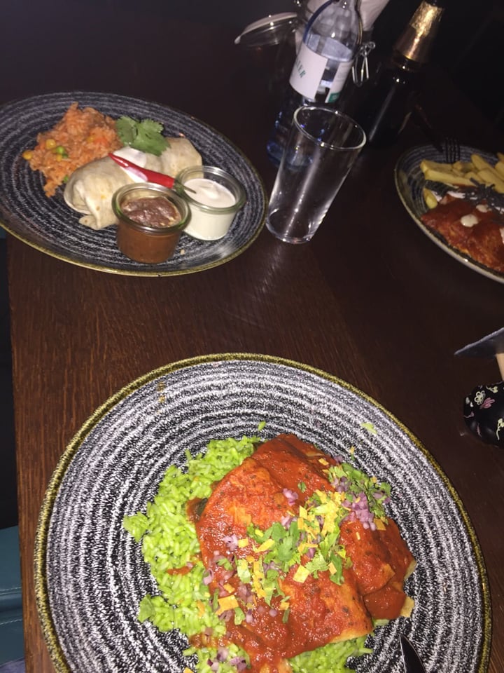review photo of Santos Neubau I Mexican Grill & Bar Vegan Tostadas shared by @maeganhl on 30 Jan 2020 - review