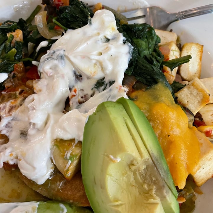 photo of The Mad Batter Restaurant & Bar Vegan Tostadas shared by @consciouslycarlie on  31 Dec 2021 - review