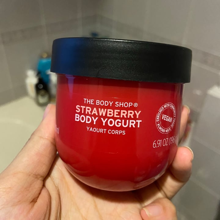 photo of The Body Shop Strawberry Body Yogurt shared by @saanyag on  05 Jul 2020 - review