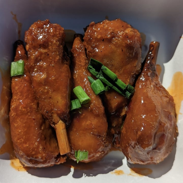 review photo of Veg Out Plant Based Burgers & Shakes BBQ Wings shared by @karamelabd on 09 Sep 2022 - review