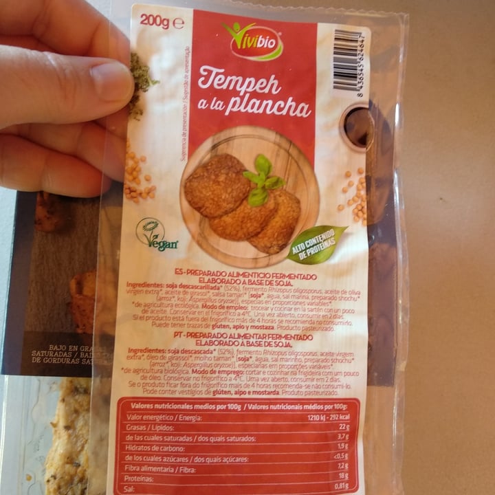 review photo of Vivibio Tempeh A La Plancha shared by @mimiya on 03 Jul 2020 - review