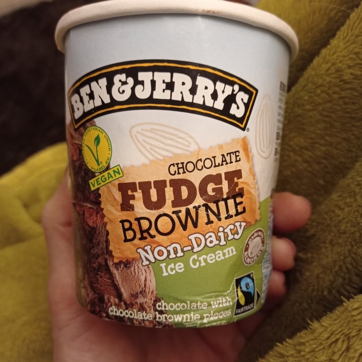 photo of Ben & Jerry's Chocolate Fudge Brownie Non-Dairy Ice Cream shared by @arantxarubio on  17 Jul 2021 - review
