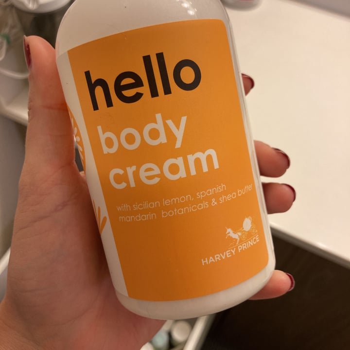 review photo of Harvey Prince Organics Hello Body Cream shared by @ohsnapkittykat on 02 Jul 2021 - review