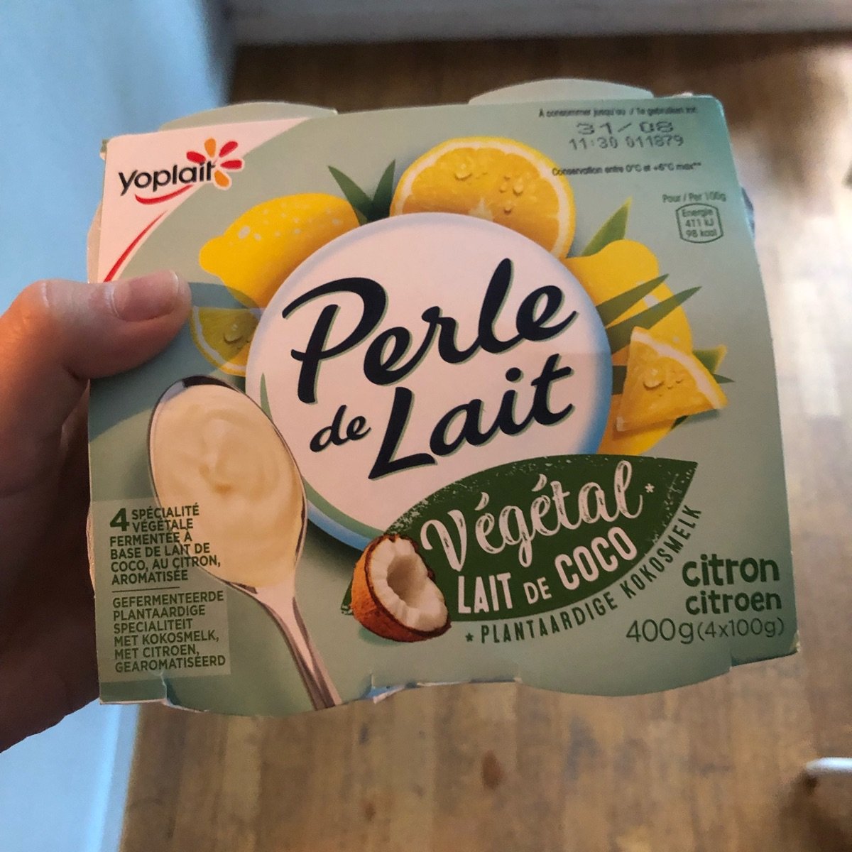 YOPLAIT PERLE DE LAIT citron