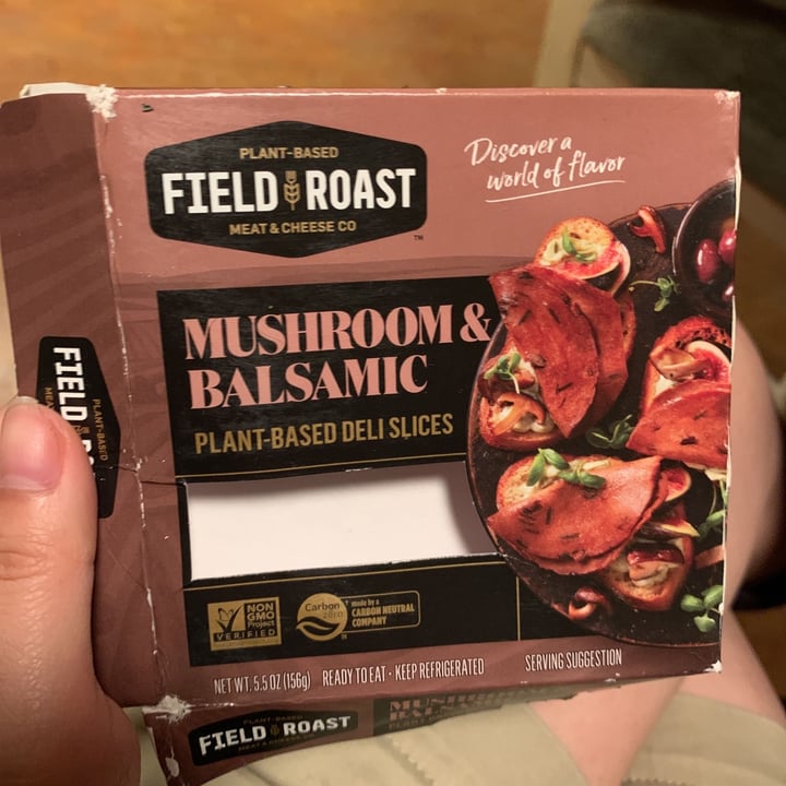 photo of Field Roast Mushroom & Balsamic Deli Slices shared by @veghui on  31 Mar 2021 - review