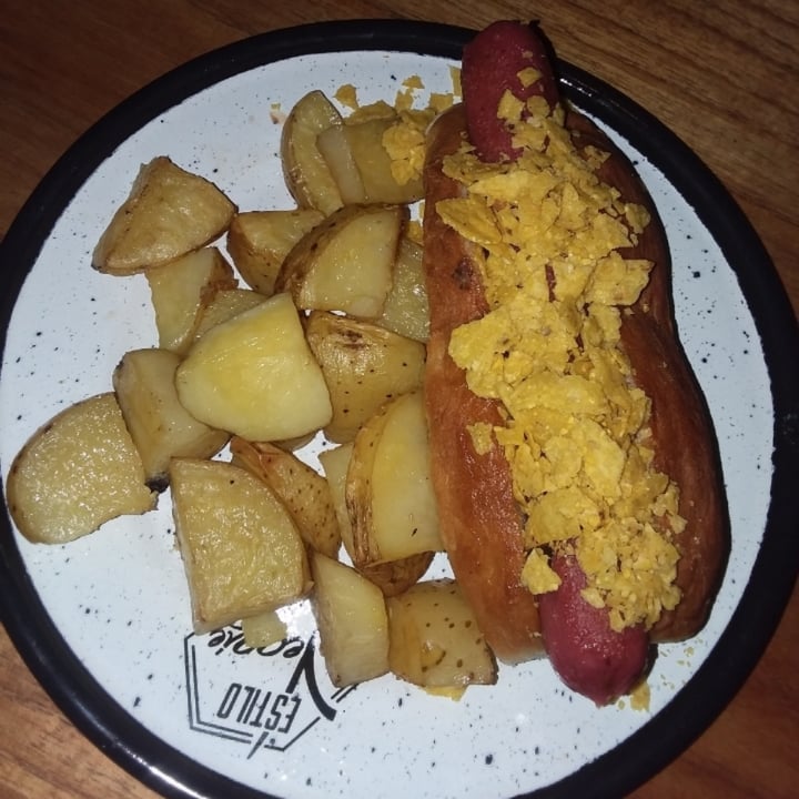 review photo of Estilo Veggie Pancho con papas shared by @milesitah on 06 Jun 2020 - review