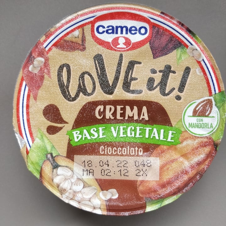 photo of Cameo Love it! Crema cioccolato shared by @lofacciovegetariano on  18 Apr 2022 - review