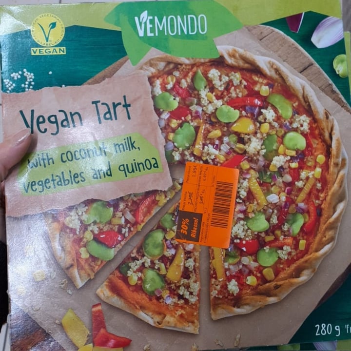 photo of Vemondo  Vegan Tart shared by @taniateach on  01 Oct 2022 - review