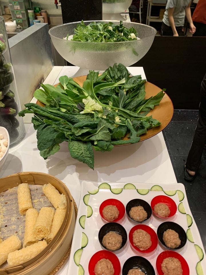 review photo of LingZhi Vegetarian - Velocity@Novena Lingzhi steamboat - omnipork ball shared by @muni on 26 Oct 2019 - review