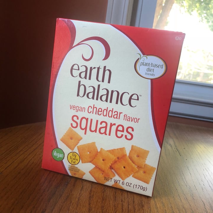 photo of Earth Balance Vegan Cheddar Flavor Squares shared by @stphsmth on  16 Sep 2018 - review