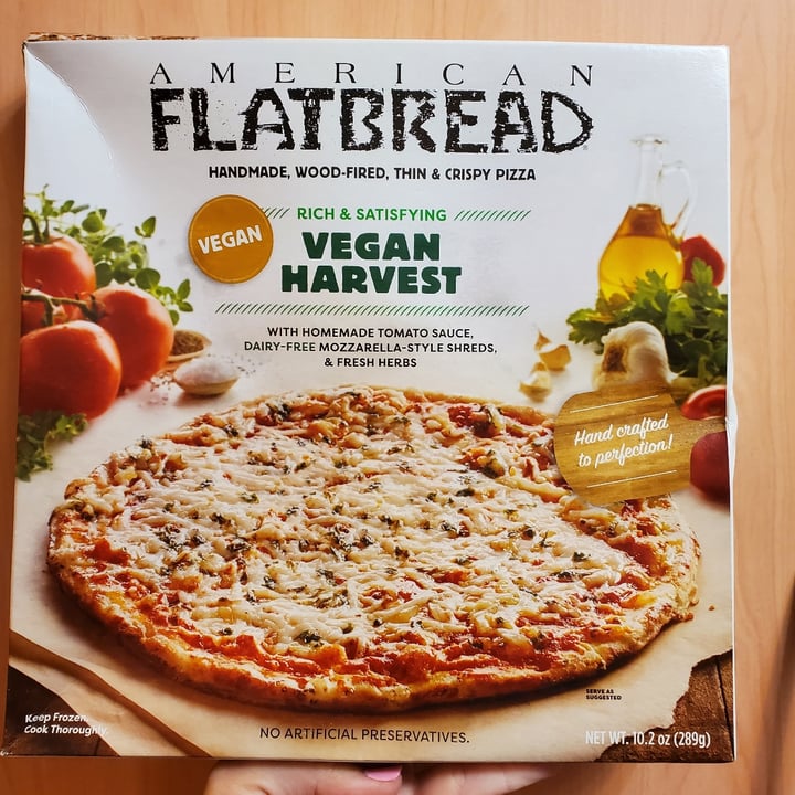 photo of American Harvest Vegan Pizza American harvest Vegan pizza shared by @klarina on  23 Jun 2022 - review