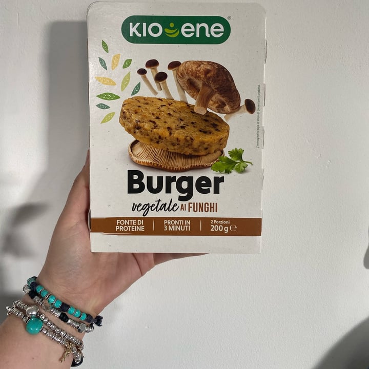 review photo of Kioene Burger vegetale ai funghi shared by @ladispensadicilla on 04 Feb 2022 - review