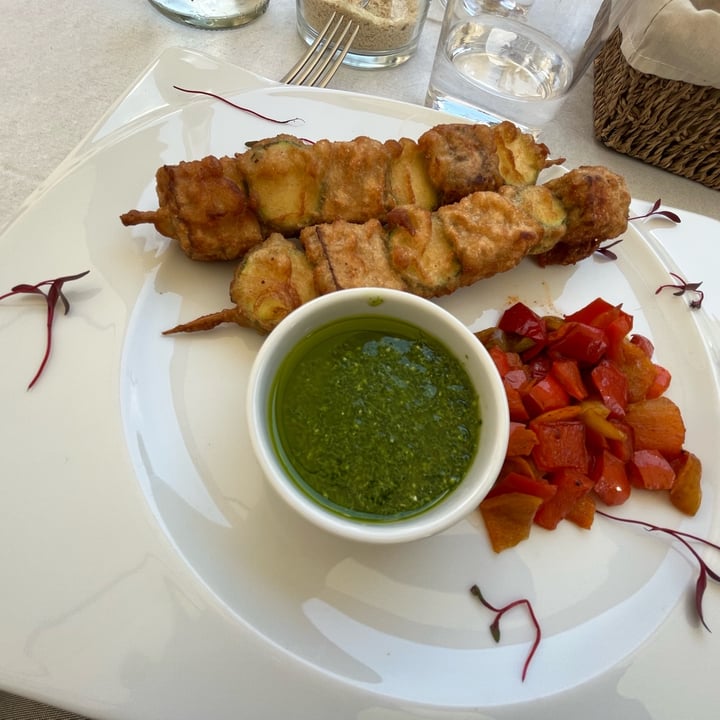 review photo of Ristorante Vegano Biologico La Lanterna Spiedini Di Tofu Affumicato shared by @lukketto on 12 Jul 2022 - review
