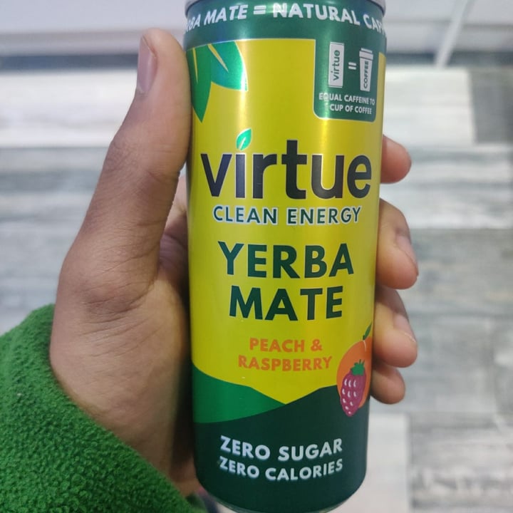 photo of Virtue Yerba Mate - Peach Flavor shared by @lydiahawkins on  05 Mar 2022 - review