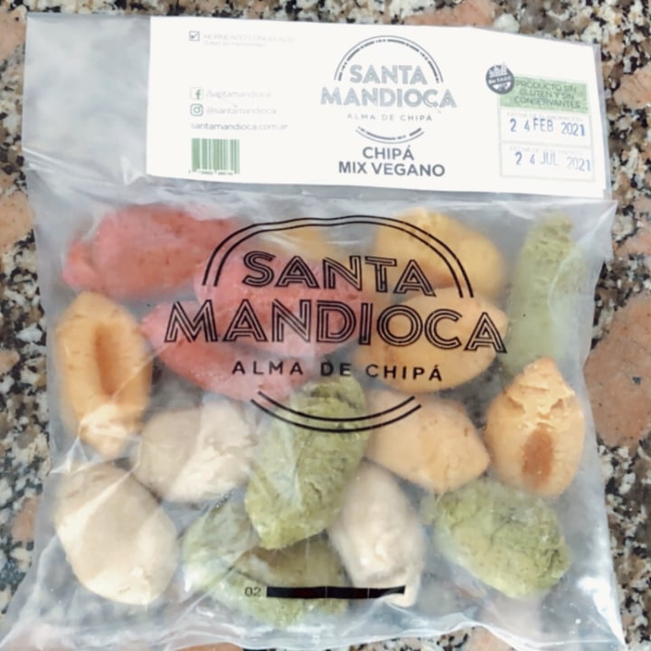 photo of Santa Mandioca Chipa Mix Vegano shared by @jazminn on  07 Mar 2021 - review
