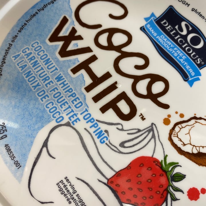 photo of So Delicious Dairy Free Coco Whip shared by @nateye on  06 Dec 2020 - review