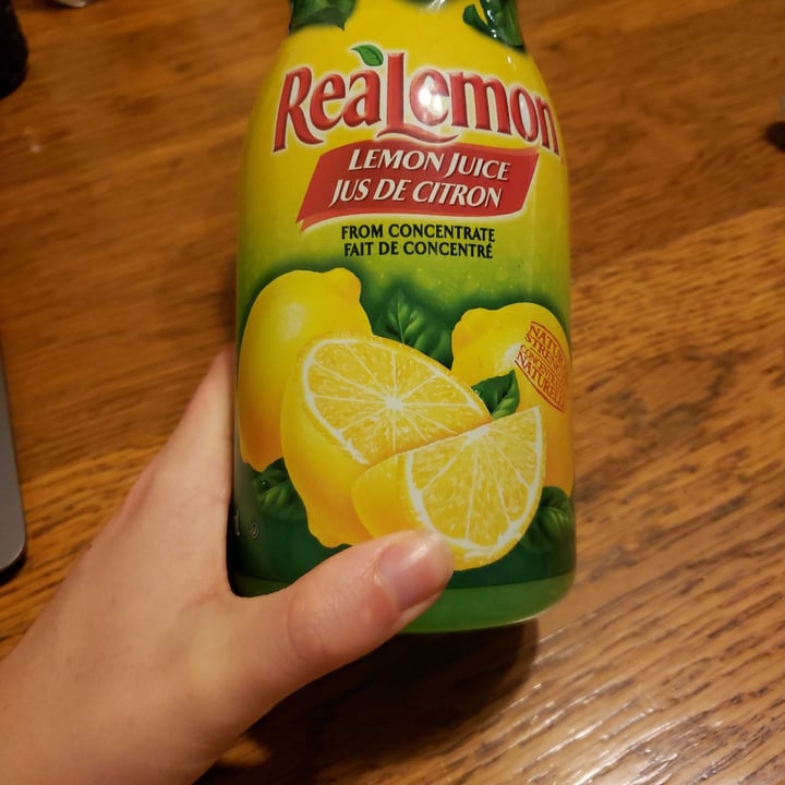 photo of Real Lemon 100% Lemon Juice shared by @andro- on  19 Dec 2021 - review