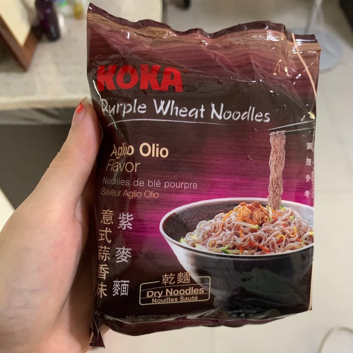 photo of Koka Purple Wheat Noodles shared by @pq on  11 Aug 2021 - review