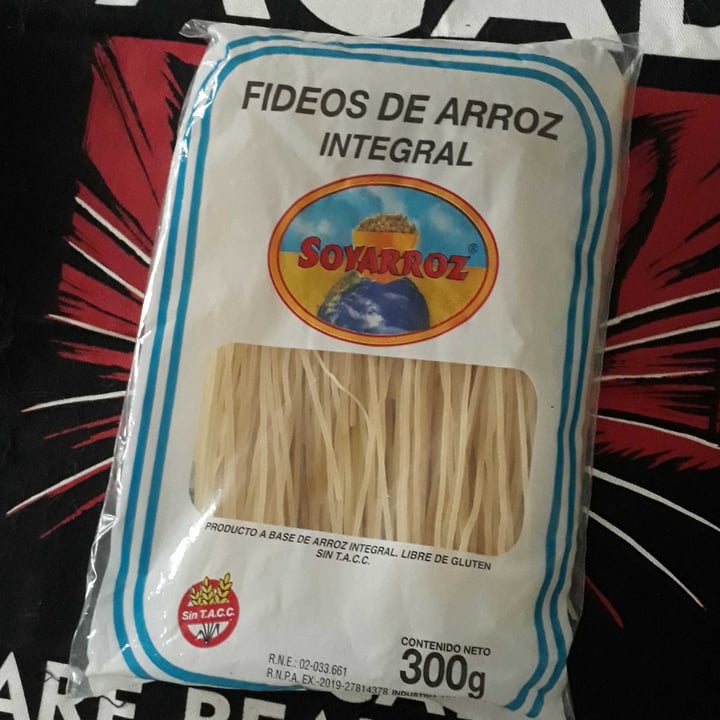photo of Soyarroz Fideos de arroz integral shared by @josefinavegana on  15 Mar 2022 - review