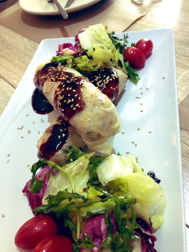photo of Restaurante Páprika Rollitos de papel de arroz con verdura y frutos secos shared by @yolandaescri on  24 Jul 2019 - review