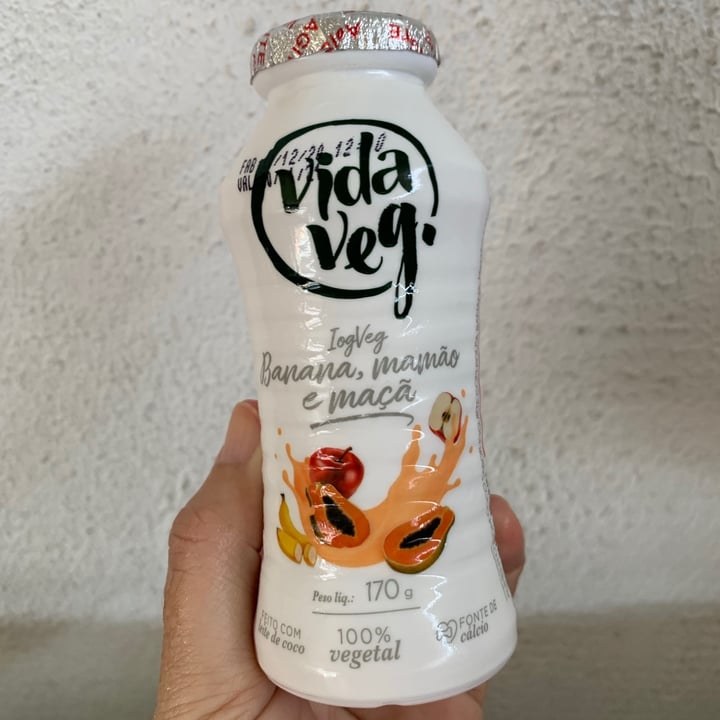 review photo of Vida Veg IogVeg Banana Mamão e Maçã shared by @beta73 on 16 Jan 2021 - review