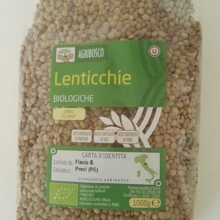 photo of Agribosco Lenticchie biologiche shared by @federicac on  31 Mar 2022 - review