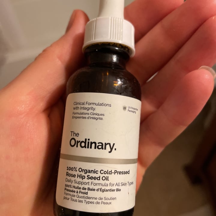 photo of The Ordinary 100% organic cold-pressed rose hip seed oil shared by @caresseselk on  29 Jun 2021 - review