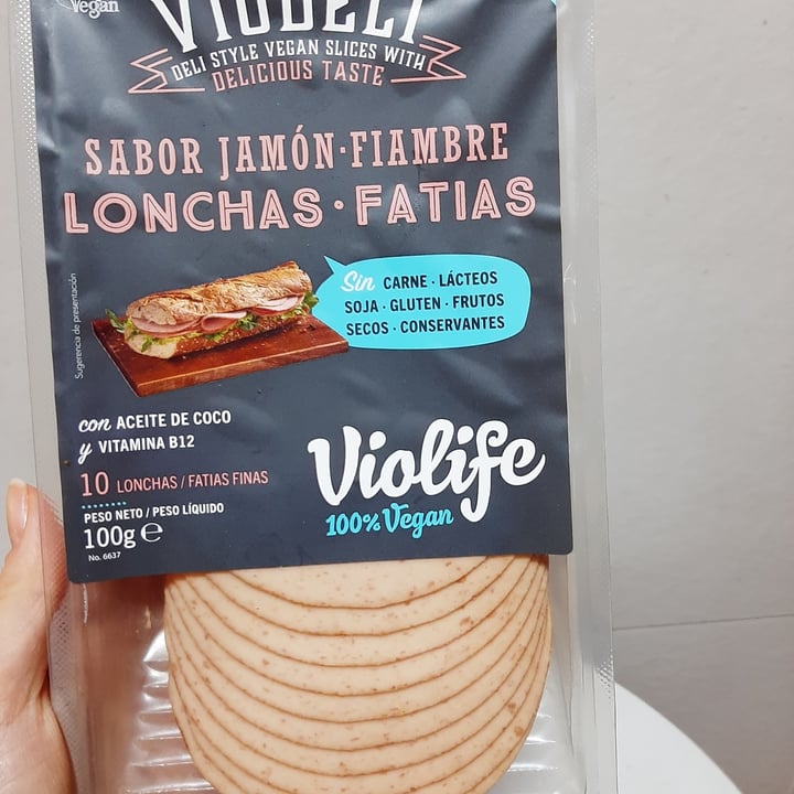 photo of Violife Lonchas sabor Jamón shared by @angelica90 on  22 Oct 2022 - review