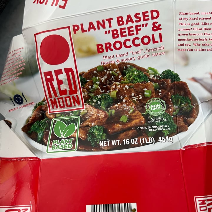 review photo of Red moon Plant Based Beef And Broccoli shared by @budman on 18 Apr 2022 - review