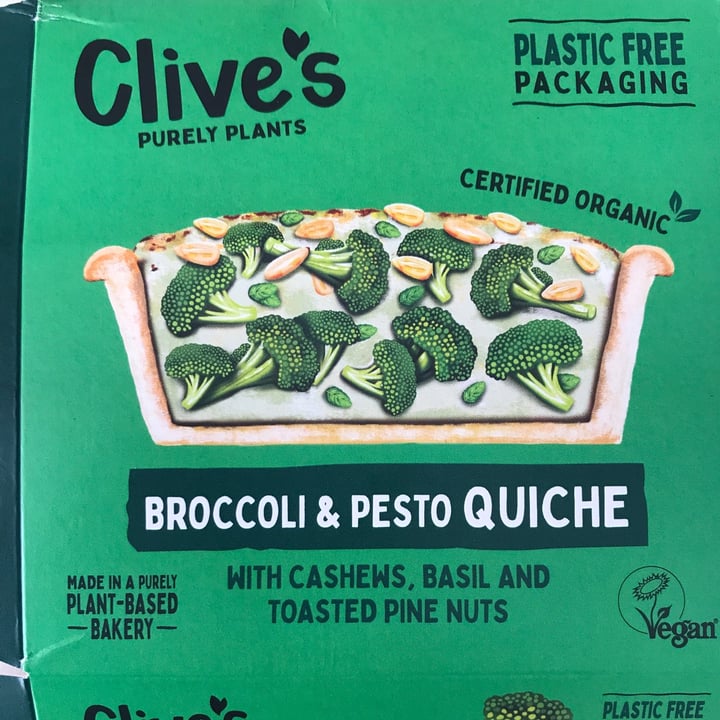 photo of Clive’s Broccoli and Pesto Quiche shared by @alistar on  05 Jul 2021 - review
