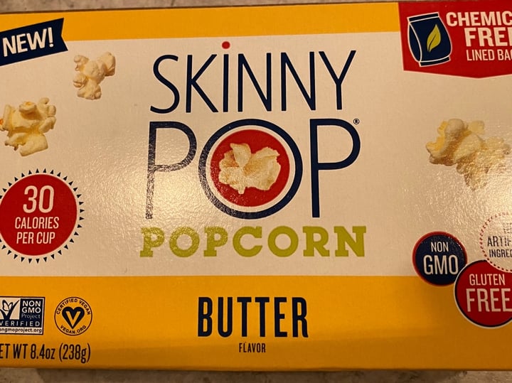 photo of Skinny Pop Skinny Pop Microwave Butter Popcorn shared by @courtthetort on  22 Jan 2020 - review