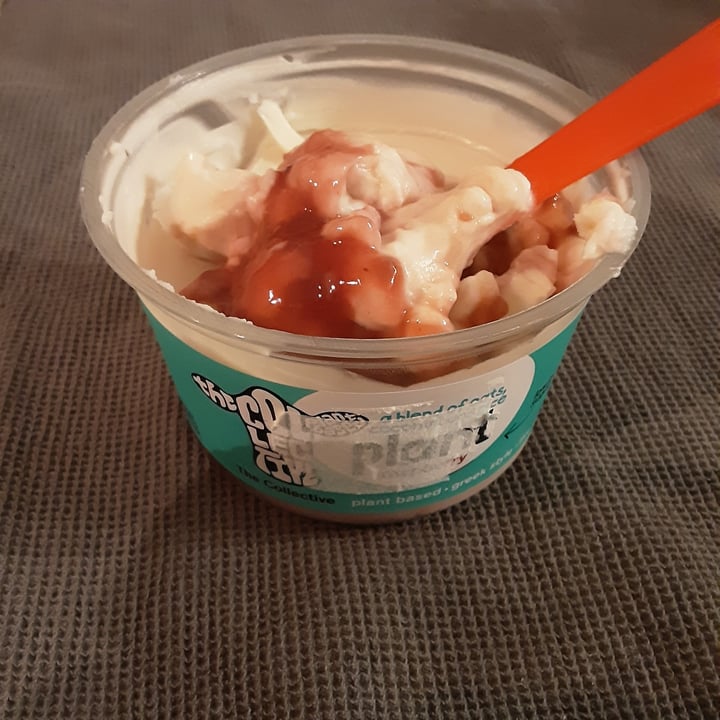 photo of The Collective Plant-based Raspberry Yoghurt shared by @waitrosevegan on  28 Feb 2021 - review