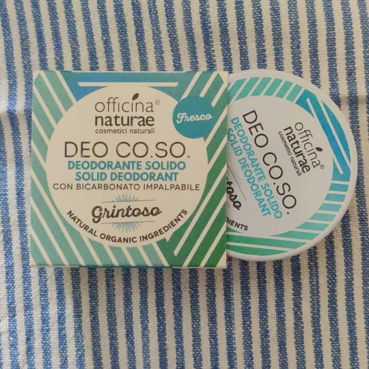 review photo of Officina naturae Deo Co.So. Deodorante Solido Grintoso shared by @luneidi on 13 Apr 2022 - review