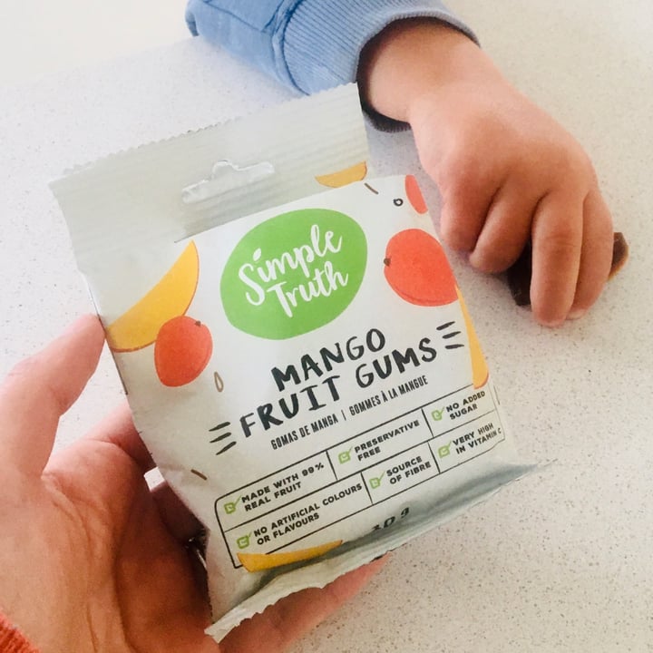 photo of Simple Truth Mango Fruit Gums shared by @taz on  26 Jun 2021 - review