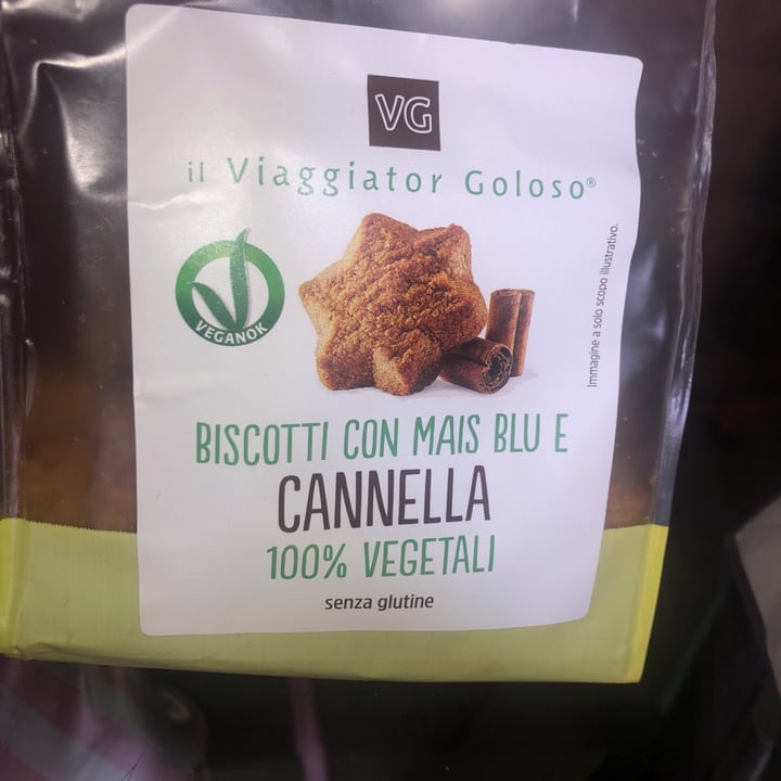 photo of Il Viaggiator Goloso Biscotti Con Mais Blu E Cannella shared by @theblondeseitan on  08 Jun 2021 - review