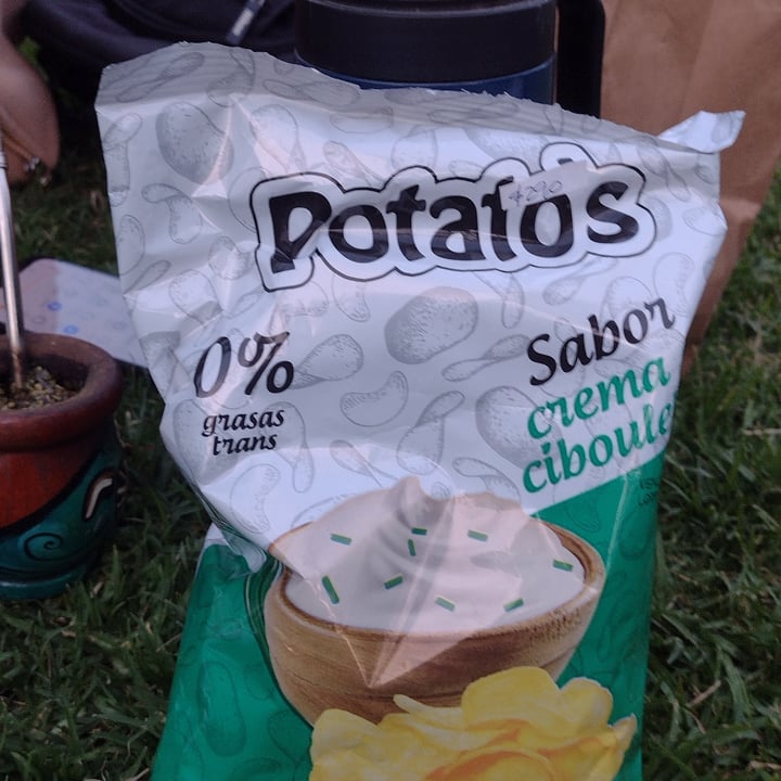 photo of Potato's Papas Fritas Crema Y Cibulette shared by @joacosol on  28 Sep 2022 - review