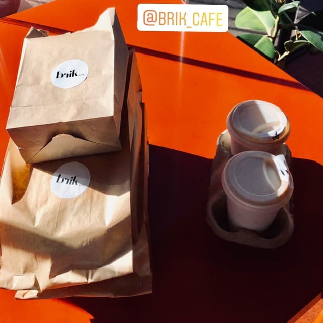 Foto do prato “Vegan Brik Box”