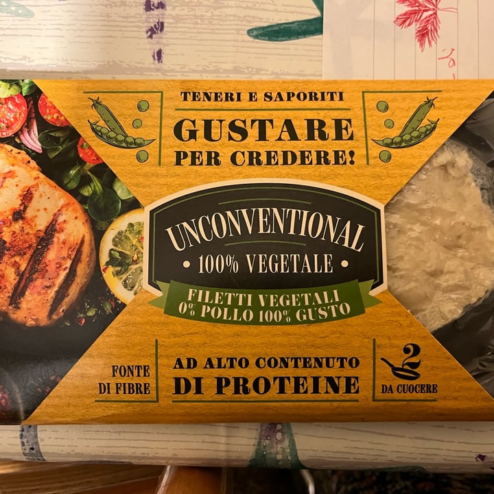 review photo of Unconventional Filetti Vegetali 0% Pollo 100% Gusto - Plant Based Fillet shared by @lostinadaydream on 03 Sep 2022 - review